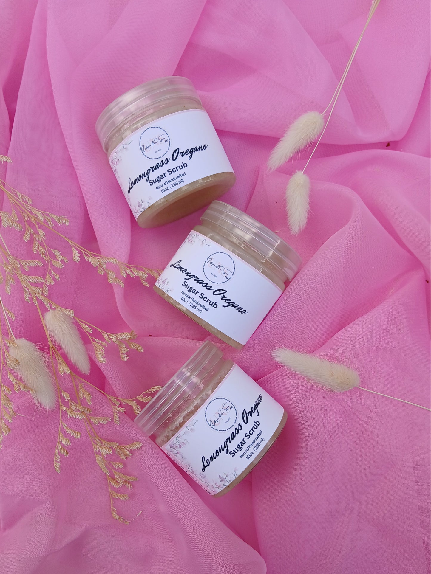 Lemongrass Oregano Body and face Salt Scrub