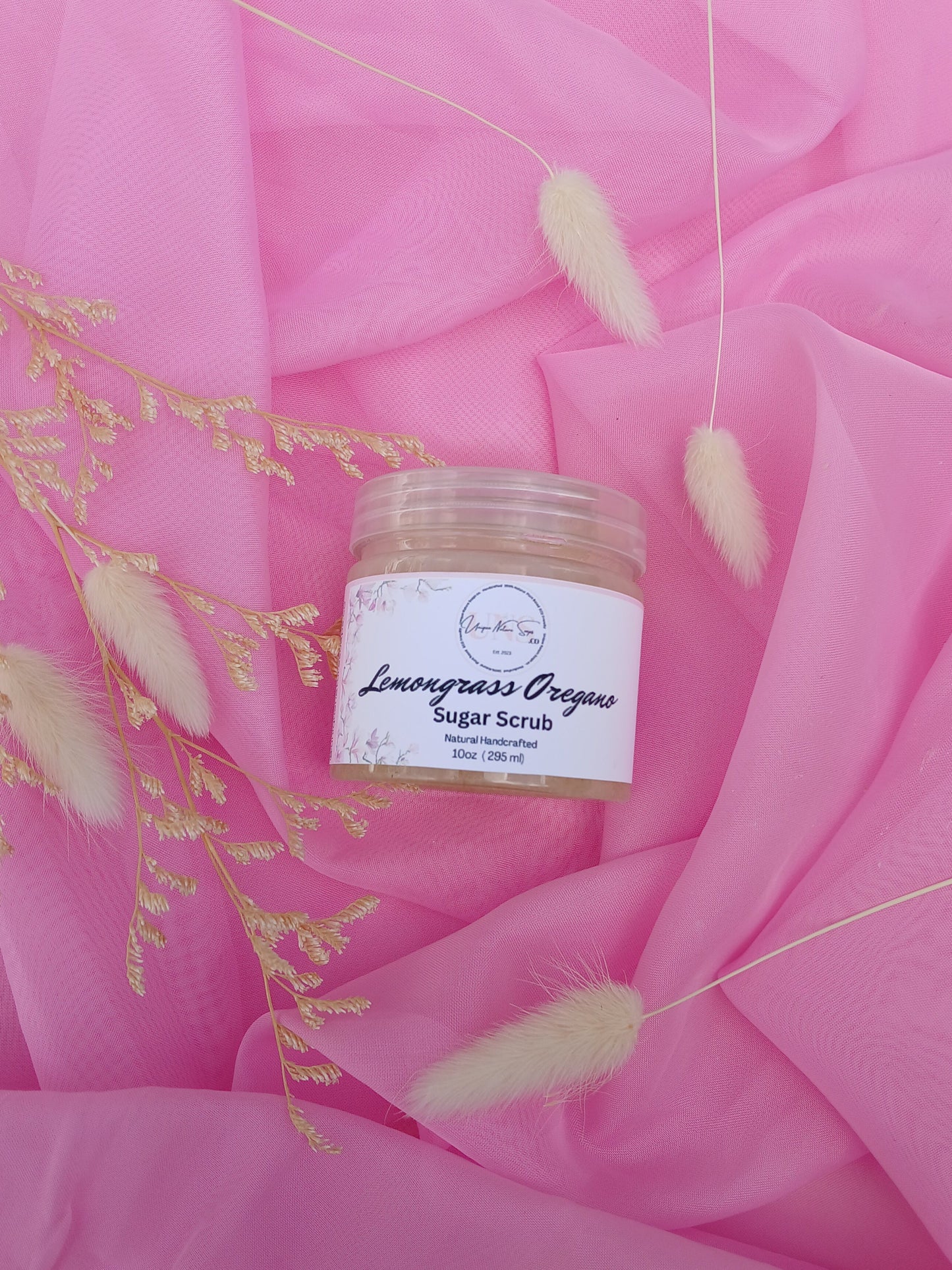 Lemongrass Oregano Body and face Salt Scrub