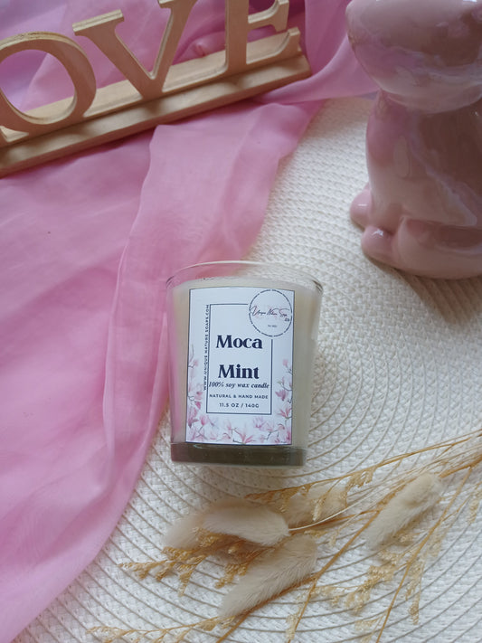 Moca mint candle