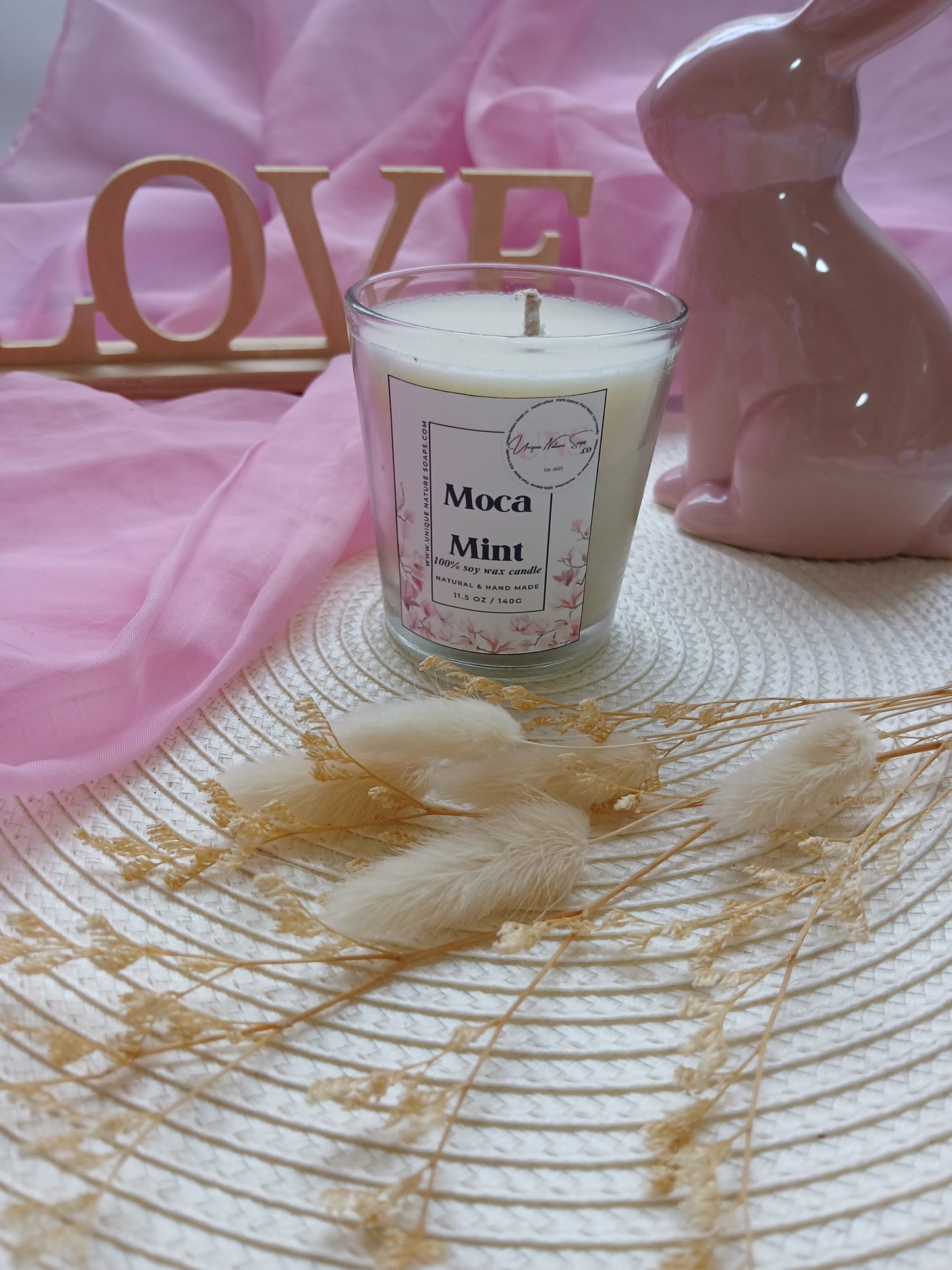 Moca mint candle